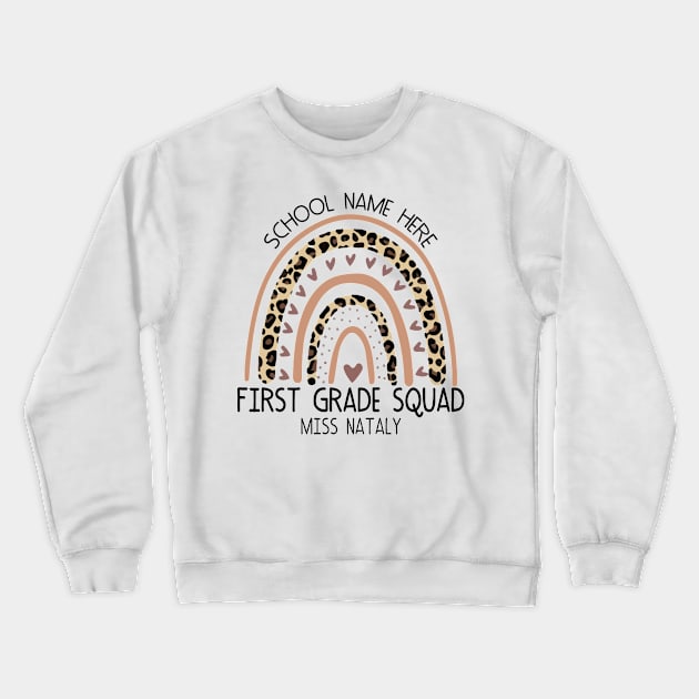 Customized grade squad, first grade squad Crewneck Sweatshirt by banayan